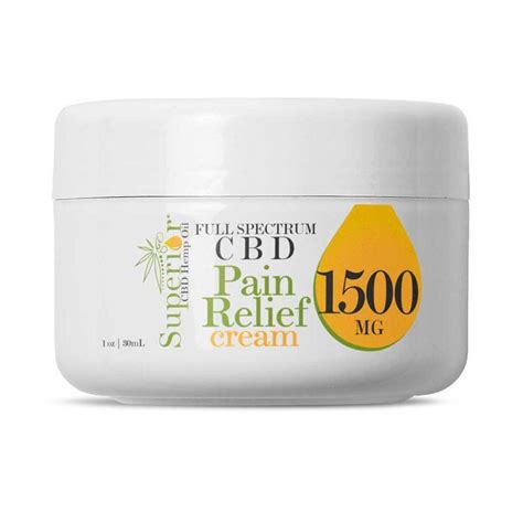 Pure CBD Pain Cream 1500mg | Buy CBD Cream Online | CBD Cream