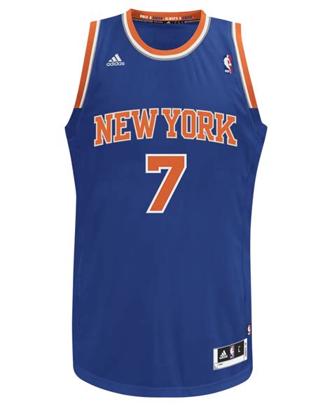 adidas Men's Carmelo Anthony New York Knicks Revolution 30 Swingman ...