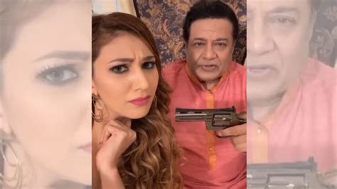 Anup Jalota points a gun at alleged lover Jasleen Matharu | IWMBuzz