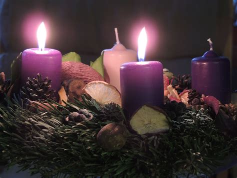 Second Sunday of Advent Real Christmas, Christmas Candles, Christmas Themes, Advent Candles ...