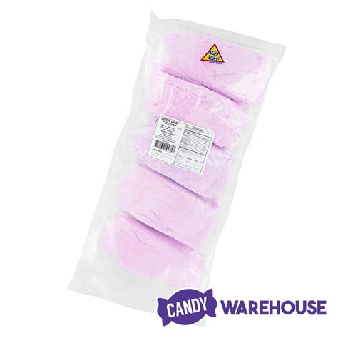 Lupy Lups Purple Cotton Candy 0.5-Ounce Packs - Grape: 10-Piece Bag | Candy Warehouse