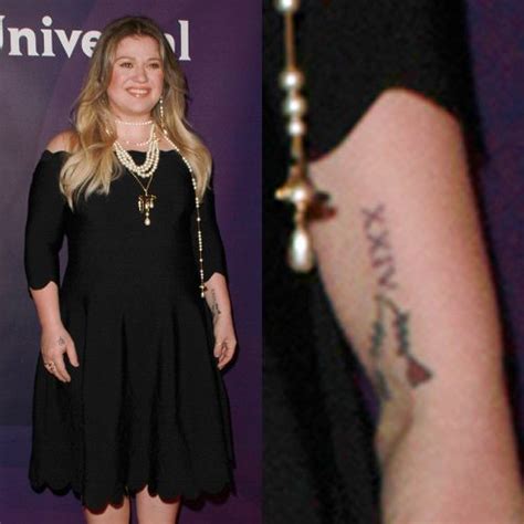 Kelly Clarkson's 14 Tattoos & Meanings | Steal Her Style