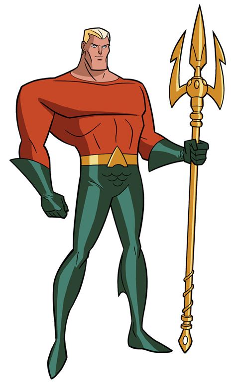 Justice League DCAU Roll Call - Aquaman by TimLevins on DeviantArt