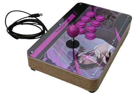 Arcade and Video Game Modding: Custom made wood fight stick Juri for ...