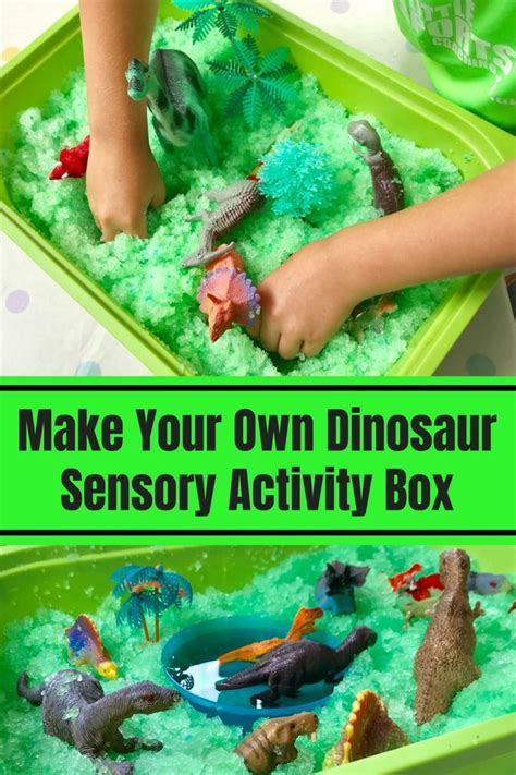 Learning: Dinosaur Sensory Gelli Baff Activity Box - HodgePodgeDays | Dinosaur activities ...