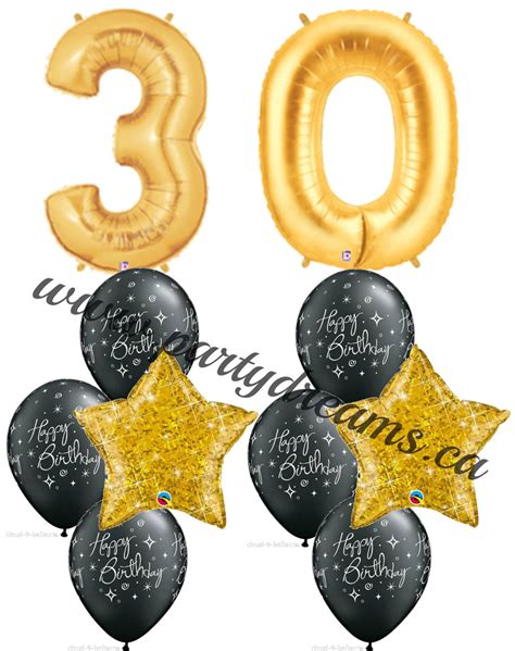 Milestone Jumbo Number Birthday Balloon Bouquets Set #BDH10 | Party Dreams