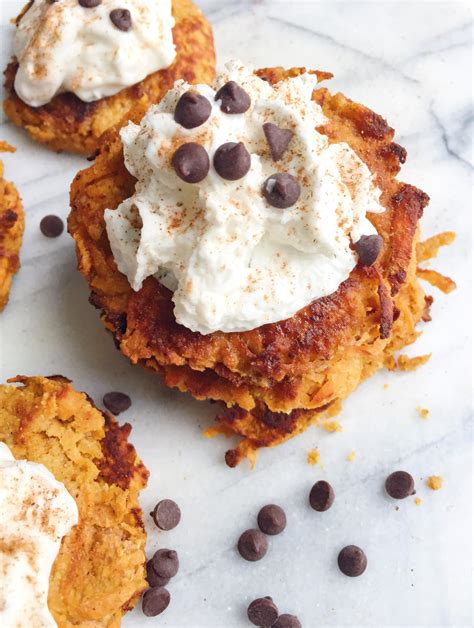 Cinnamon Sweet Potato Fritters - The Dish On Healthy