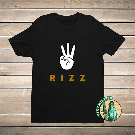 W Rizz Hand Sign, Rizz T-shirt, Rizz Shirt, W Rizz, Funny T-shirt ...