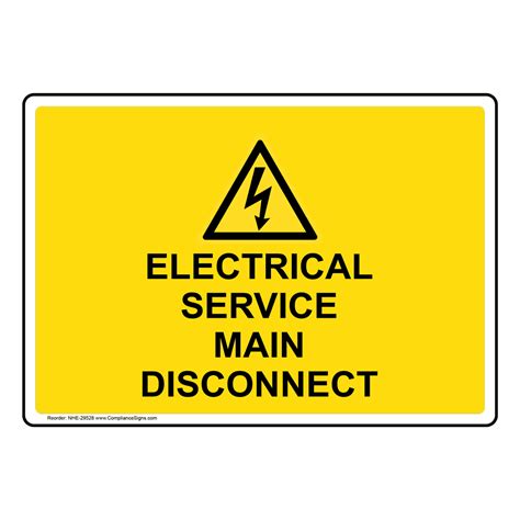 Electrical Disconnect Symbol