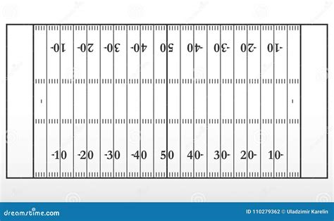 Football Field Printable Grid - Printable NFL Football Field | Football ...