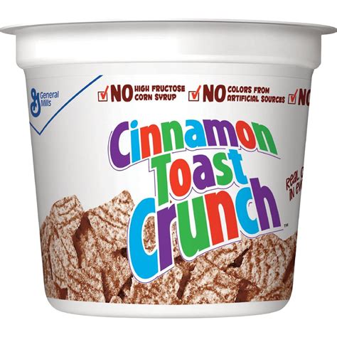 Advantus, AVTSN13897, Cinnamon Toast Crunch Cereal Cups, 6 / Pack - Walmart.com - Walmart.com