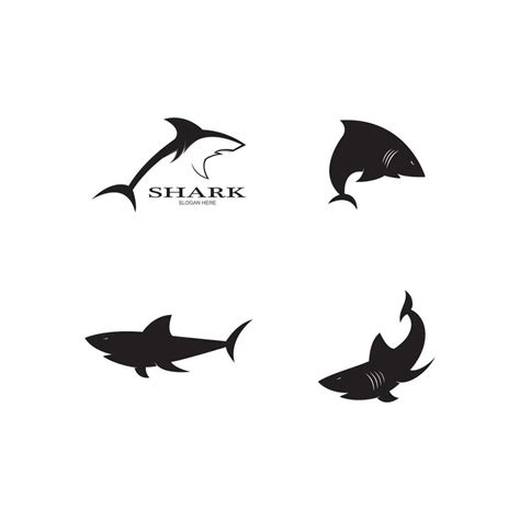 Shark Logo vector Template 25558305 Vector Art at Vecteezy