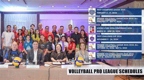 PVL OFFICIAL GAME SCHEDULE | JANUARY 17- DECEMBER 31 2024 - YouTube