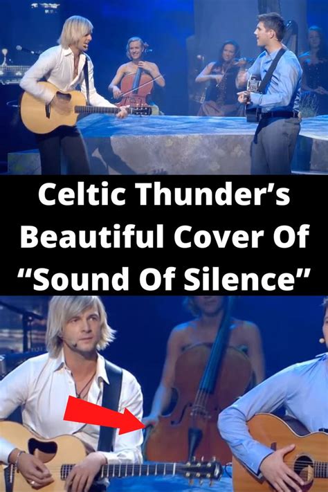 Two handsome men captivate with “Sound of Silence” | Celtic thunder ...