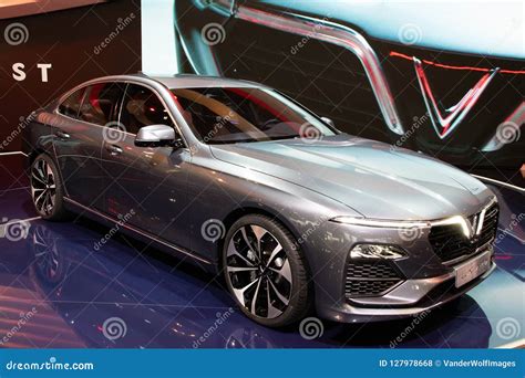 VinFast Lux A2.0 sedan car editorial stock photo. Image of automotive ...