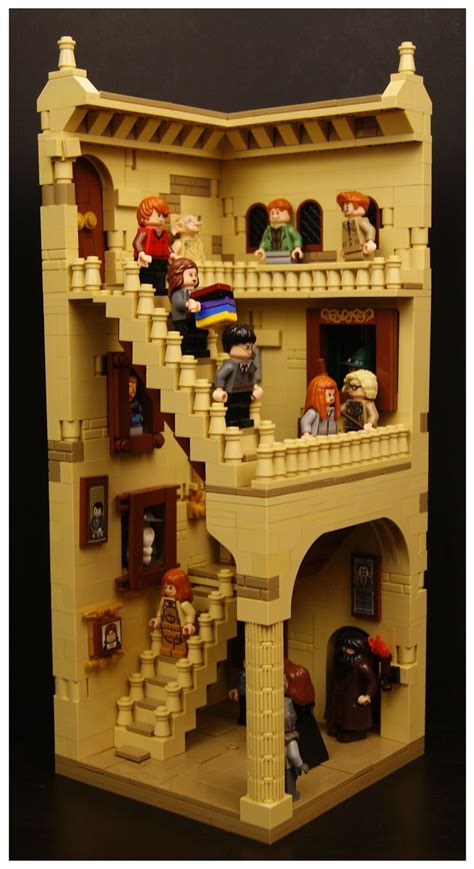 Lego Hogwarts Staircase | Lego hogwarts, Lego harry potter moc, Harry ...