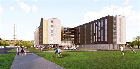 MSU breaks ground on third new dorm in eight years | Montana State University ...