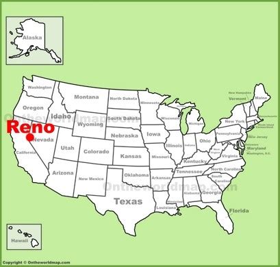 Reno Maps | Nevada, U.S. | Maps of Reno