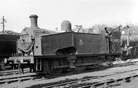 Tour Scotland Photographs: Old Photograph LNER Class J50 Steam Train Eastfield Glasgow Scotland