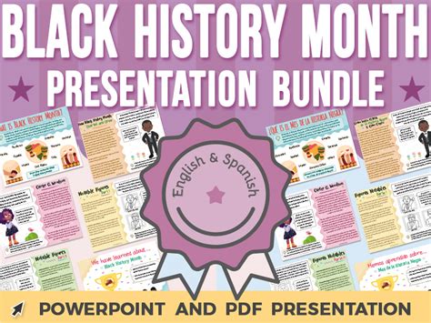 Black History Month PowerPoint Presentation BUNDLE | Teaching Resources