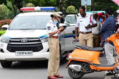 Telangana collected Rs 208 cr in traffic fines in COVID-hit 2020