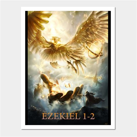 Ezekiel 1-2 - Angel - Wall Art | TeePublic