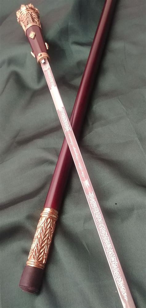 On Her Majesty’s Service Sword Cane | Steampunk sword, Cane, Sword