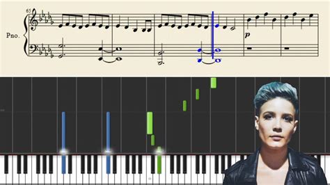 Halsey - Control - Piano Tutorial + Sheets - YouTube