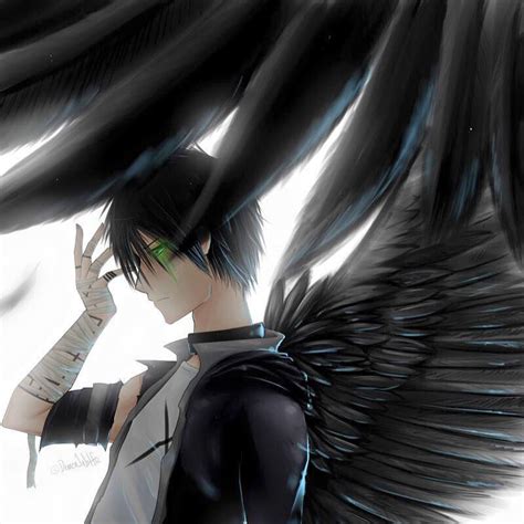 Fallen Angel Anime Guy - animezb