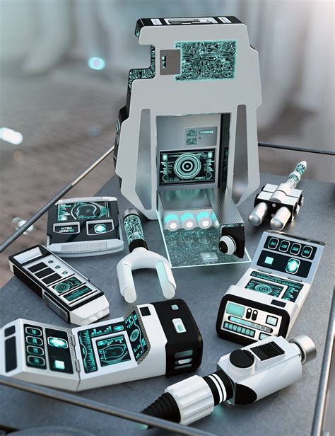 Sci-Fi Tech Gadgets | Daz 3D