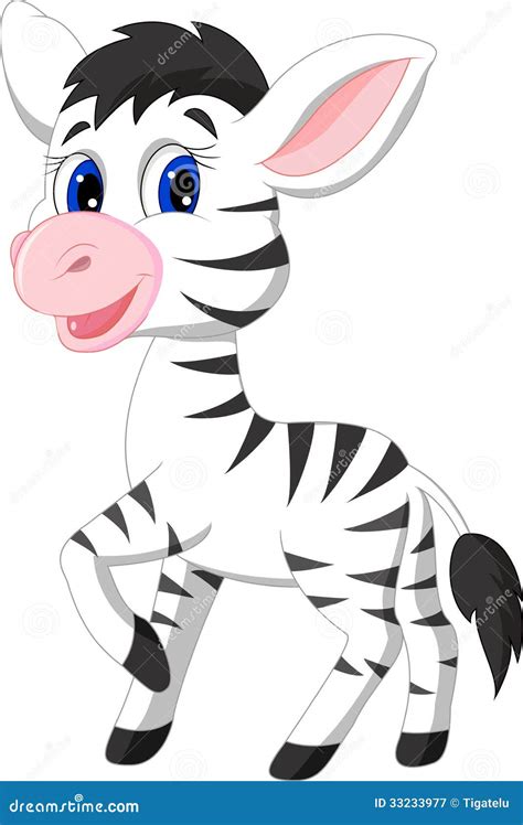 Baby Zebra Kawaii Cartoon Reading Background | CartoonDealer.com #176001785