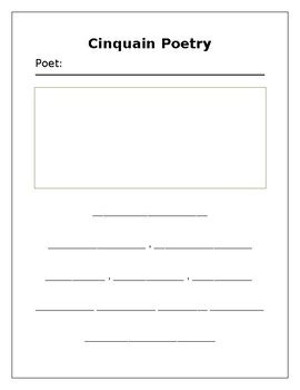 Template For Cinquain Poem - prntbl.concejomunicipaldechinu.gov.co