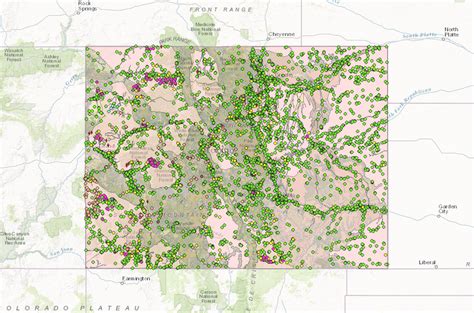 Interactive map of mines in Colorado | American Geosciences Institute