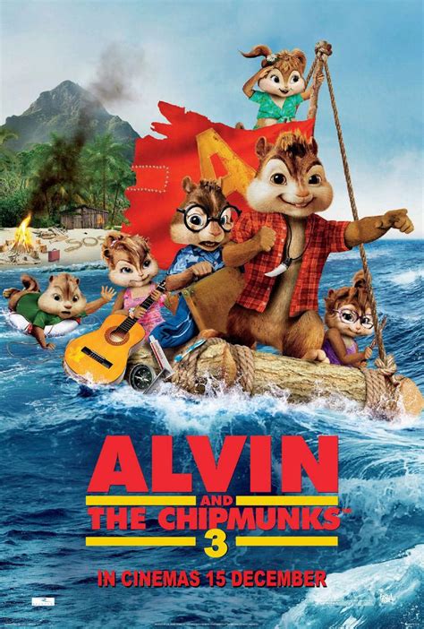 Six New ALVIN AND THE CHIPMUNKS: CHIP-WRECKED Posters - FilmoFilia