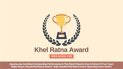 Major Dhyan Chand Khel Ratna Award (2023 Updated) - GkGigs