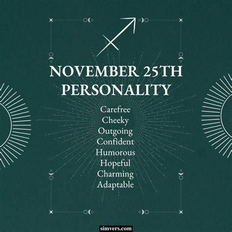 November 25 Zodiac: Birthday, Personality & More (Full Guide)