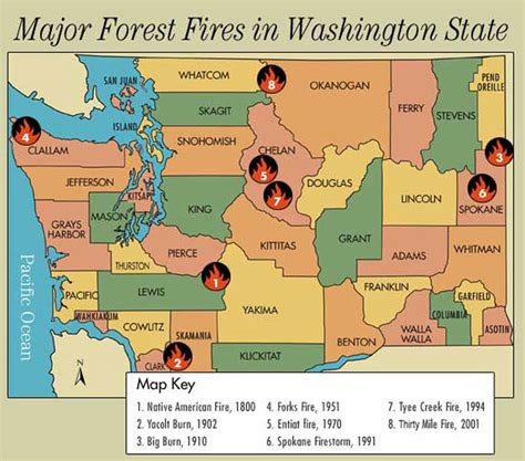 Washington Forest Fires: A Tour - HistoryLink.org