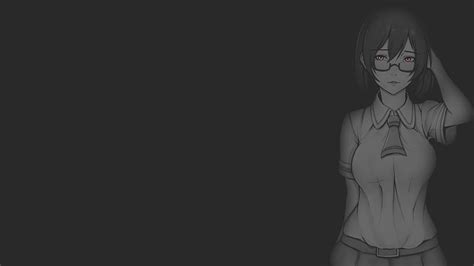 1080P free download | / anime, anime girls, illustration, night, selective coloring, dark ...