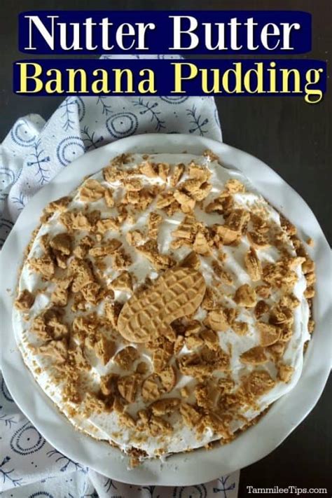 Nutter Butter Banana Pudding Recipe {Video} - Tammilee Tips