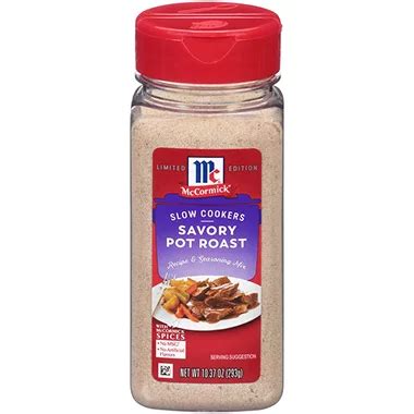 McCormick Slow Cookers Savory Pot Roast Recipe Mix (10.37 oz.) - Sam's Club