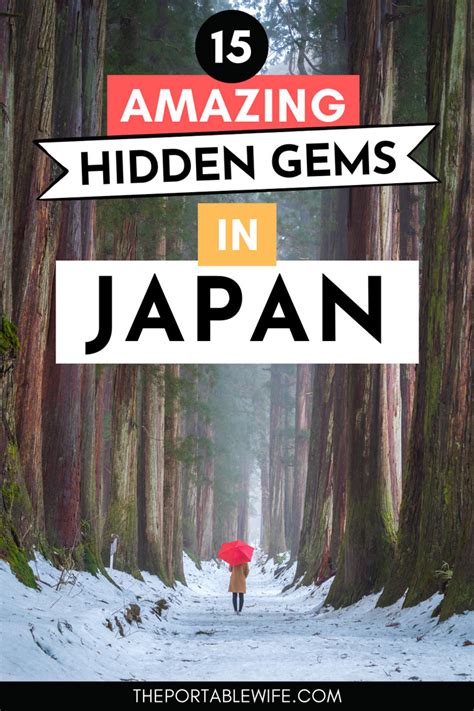 Japan Off the Beaten Path: 16 Amazing Japan Hidden Gems - The Portable Wife