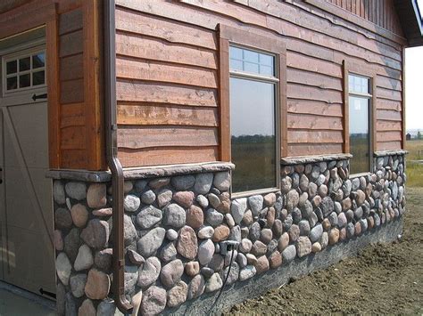 cedar siding with river rock homes | Wood siding exterior, Cedar homes, House exterior