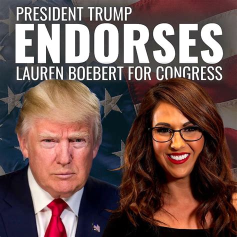 President Trump ENDORSES Lauren Boebert - Frank Quotes Press