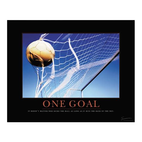 One Goal | Soccer inspiration, Soccer motivation, Soccer