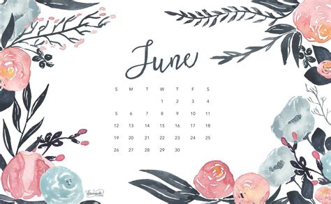 Desktop Wallpapers Calendar June 2016 - Wallpaper Cave