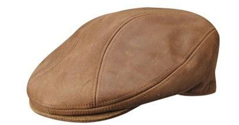 Stetson Leather Driving Cap in Brown for Men - Lyst