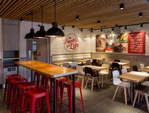 New KFC | Cafe interior design, Cafe interior, Restaurant interior design