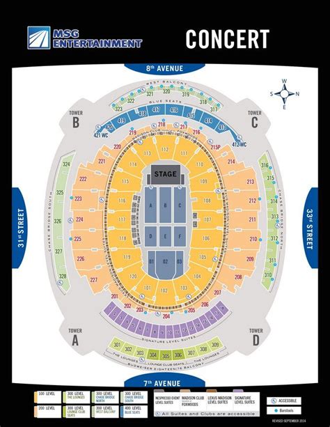 Seating - Madison Square Garden, New York City - MSG | Madison square ...