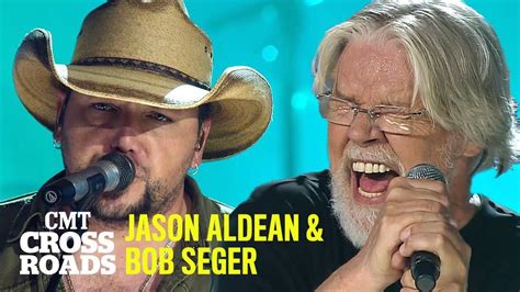 Jason Aldean & Bob Seger Perform 'She's Country' | CMT Crossroads - YouTube | Jason aldean songs ...