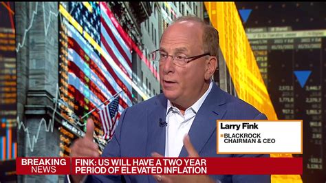 Watch BlackRock CEO Larry Fink on Inflation, ESG Investing - Bloomberg